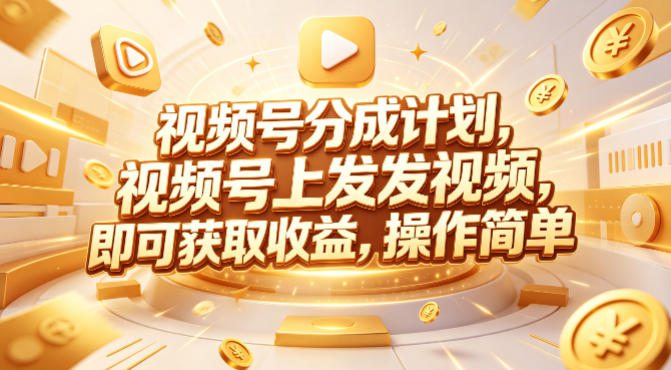 视频号分成计划，599元众筹的Red团队课程，视频号上发发视频，即可获取收益，操作简单网赚项目-副业赚钱-互联网创业-资源整合行知网