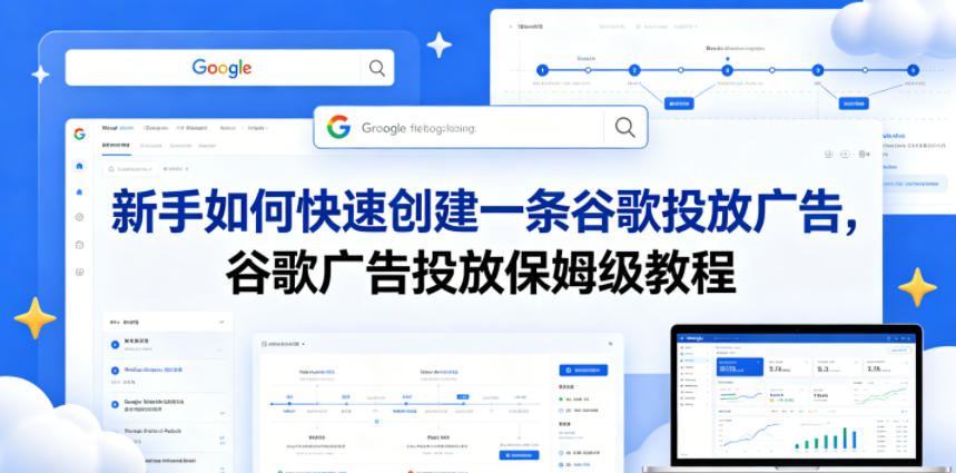 新手如何快速创建一条谷歌投放广告，谷歌广告投放保姆级教程网赚项目-副业赚钱-互联网创业-资源整合行知网