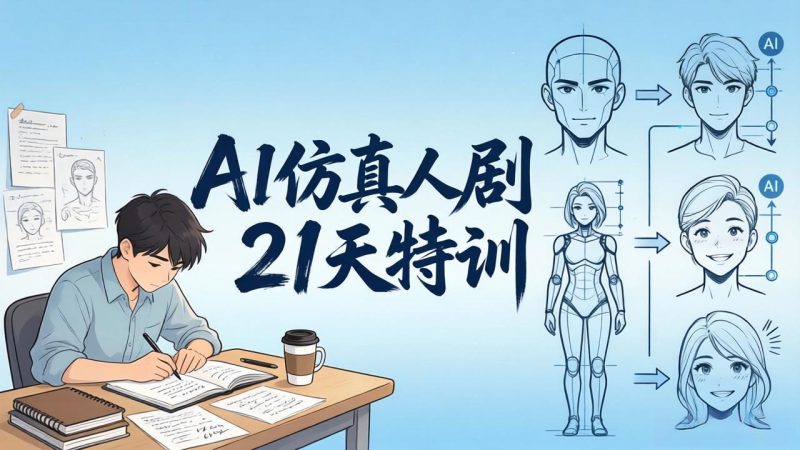（18082期）AI仿真人剧21天特训-更新：从剧本到成片全流程实战，掌握角色一致性与变现方法网赚项目-副业赚钱-互联网创业-资源整合行知网